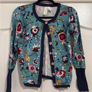 Matilda Jane "Paint By Numbers" Central Park cardigan, like new, size 10.
